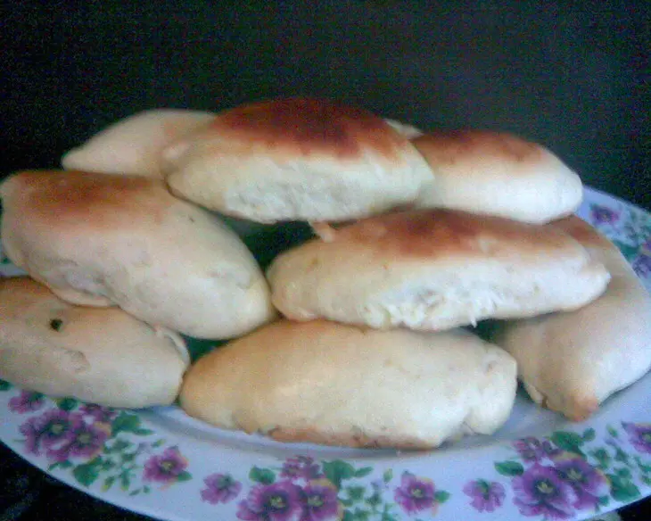 Пирожки с тыквой, курагой и изюмом (начинка постная!): шаг 6