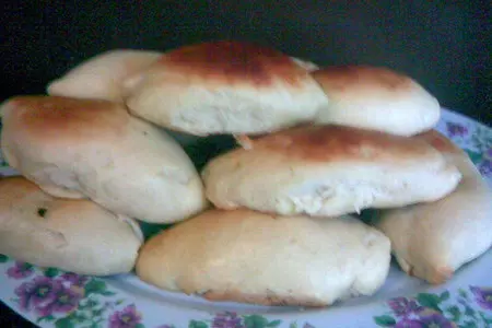 Пирожки с тыквой, курагой и изюмом (начинка постная!): шаг 6