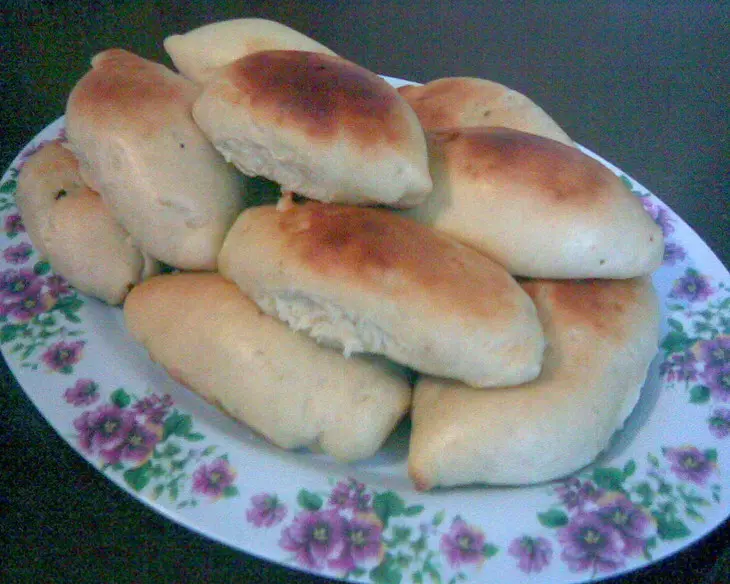 Пирожки с тыквой, курагой и изюмом (начинка постная!): шаг 7