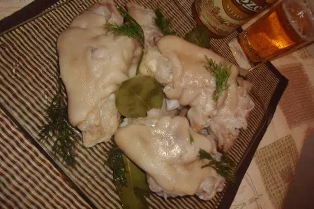 Можож - свиные маринованные ножки: шаг 9