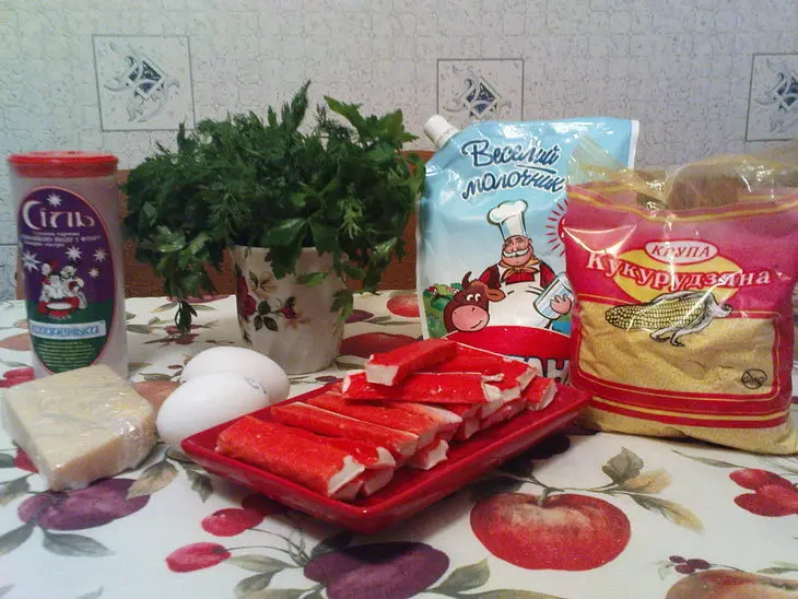 "крабовые" котлетки для дюдюки, а не для оценки: шаг 1