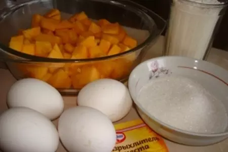 Легкий быстрый тыквенный тортик (для домашнего пользования): шаг 1