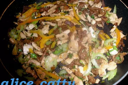 Рисовые конвертики с куриной грудкой: шаг 4