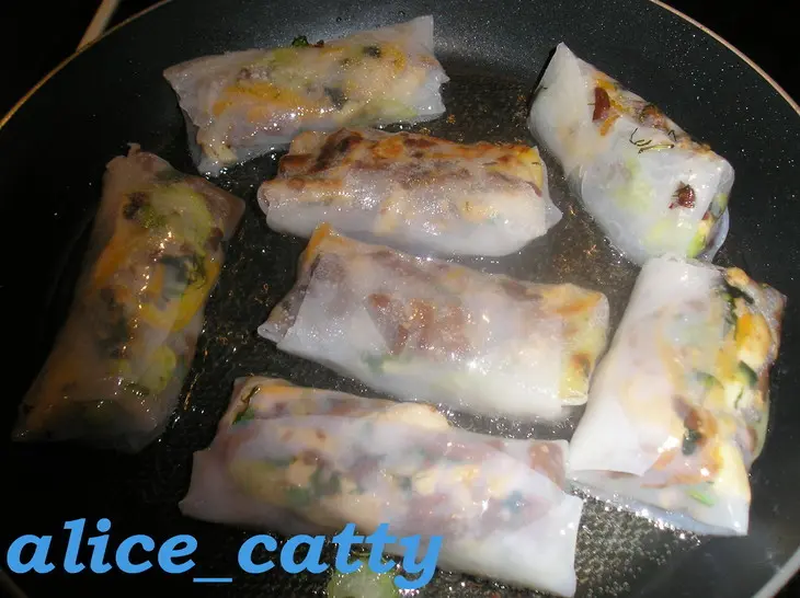 Рисовые конвертики с куриной грудкой: шаг 7