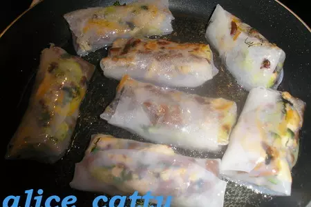 Рисовые конвертики с куриной грудкой: шаг 7