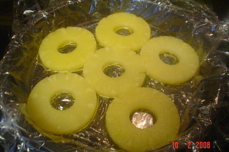 Pineapple upside down cake (" ананасовые вверхтормашки"): шаг 2