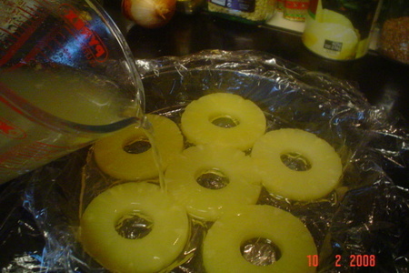 Pineapple upside down cake (" ананасовые вверхтормашки"): шаг 3