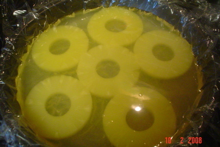 Pineapple upside down cake (" ананасовые вверхтормашки"): шаг 4