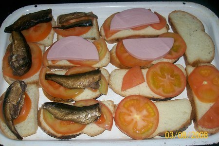 Любимые горячие бутерброды: шаг 1