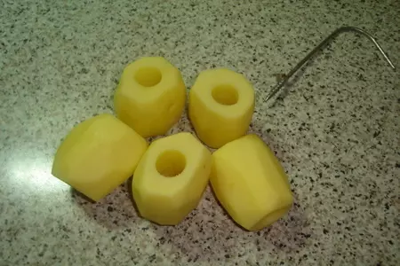 Фаршированный картофель: шаг 1