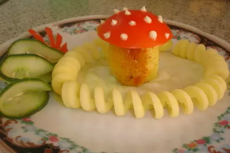 Фаршированный картофель: шаг 4