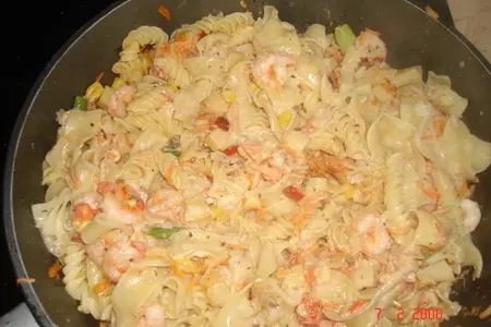 Паста с креветками "морячки": шаг 3