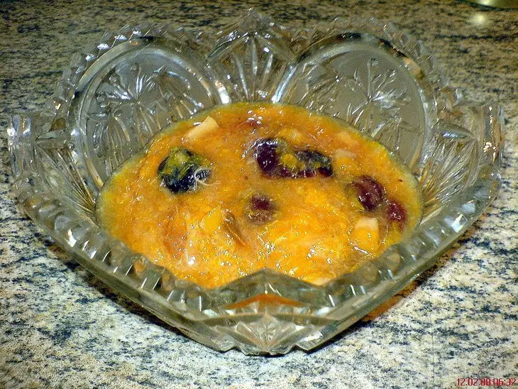 Джем  из мандаринов и клюквы: шаг 2