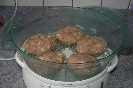 Ленивые голубцы в пароварке: шаг 2