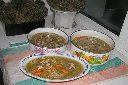 Холодец из куриных лапок: шаг 7