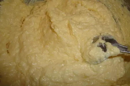 Лимонный бисквит с яблочно-лимонным кремом: шаг 5