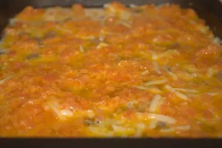 Трёхцветная куриная запеканка: шаг 5