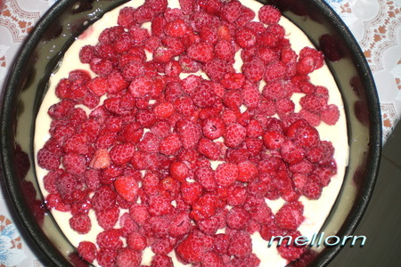 Быстрый пирог с ягодами: шаг 2
