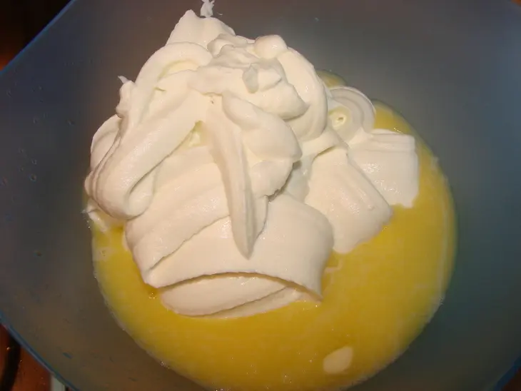 Käsekuchen - творожный тортик  с мандаринами: шаг 4