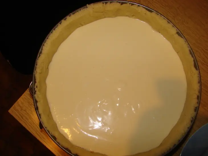 Käsekuchen - творожный тортик  с мандаринами: шаг 6