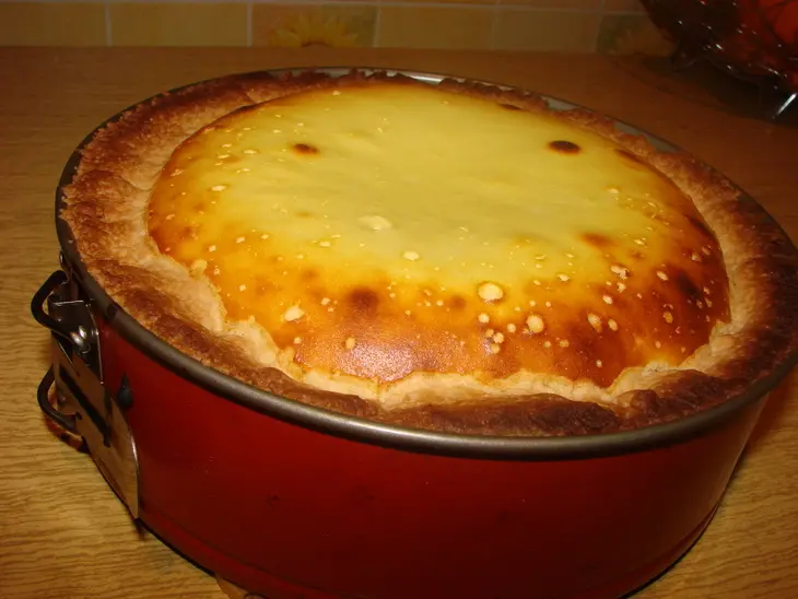 Käsekuchen - творожный тортик  с мандаринами: шаг 7