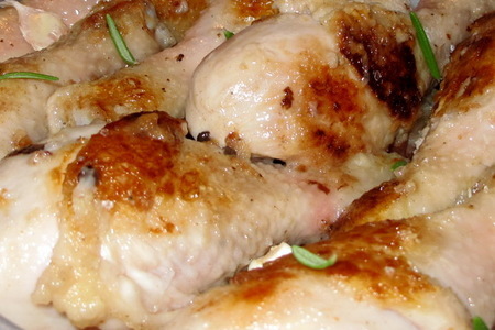 Куриные голени в мускате на подушке из помидоров: шаг 3