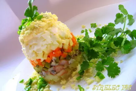 Салат "русский" закусочный.: шаг 2