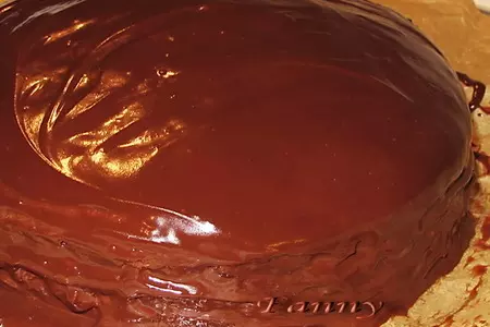 Торт "баскский берет": шаг 16