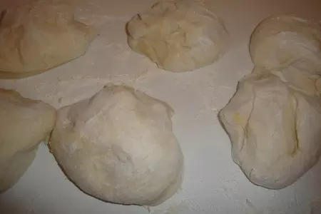 Булочки-рогалики: шаг 1