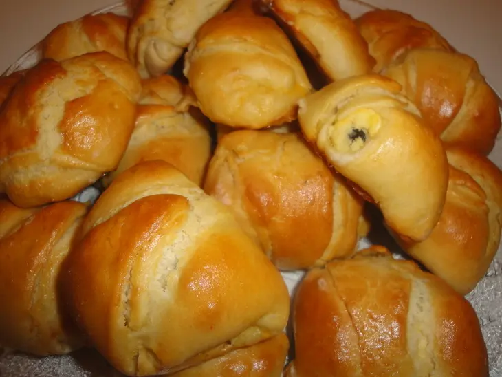 Булочки-рогалики: шаг 6