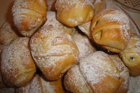 Булочки-рогалики: шаг 7