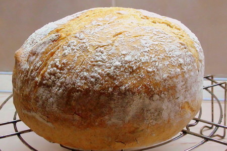 Домашний хлеб - с дрожжевым тестом: шаг 9