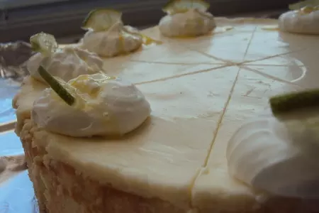 Чизкейк с лимонным курдом: шаг 1