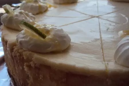 Чизкейк с лимонным курдом: шаг 4