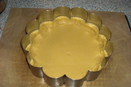 Пирог сливовый с творожной начинкой: шаг 4