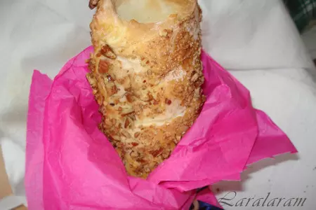 Трдло (в чехии),  kürtöskalács (в трансильвании), а проще говоря хрустящие трубочки: шаг 19