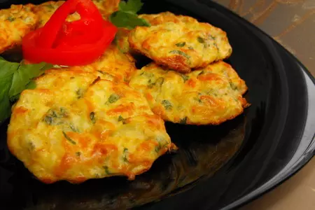 Капустные оладьи с сыром: шаг 7
