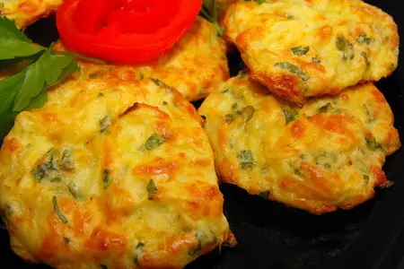 Капустные оладьи с сыром: шаг 9