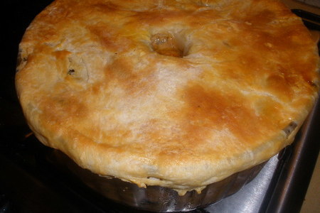 Горячий горшок pot pie "provencal": шаг 7