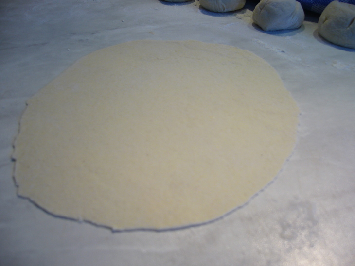 Pane carasau - тонкие лепешки из сардинии: шаг 5