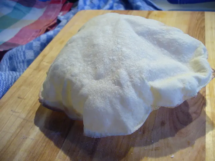 Pane carasau - тонкие лепешки из сардинии: шаг 8