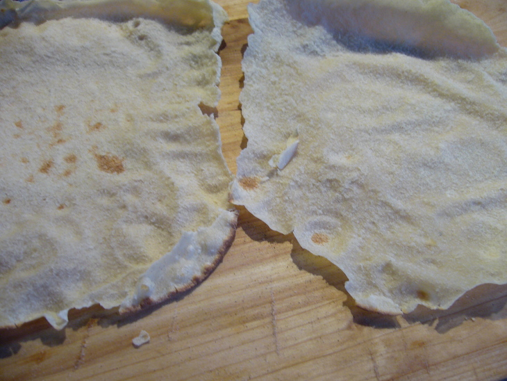 Pane carasau - тонкие лепешки из сардинии: шаг 10