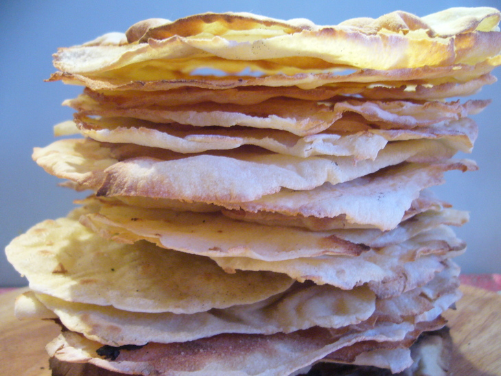 Pane carasau - тонкие лепешки из сардинии: шаг 11