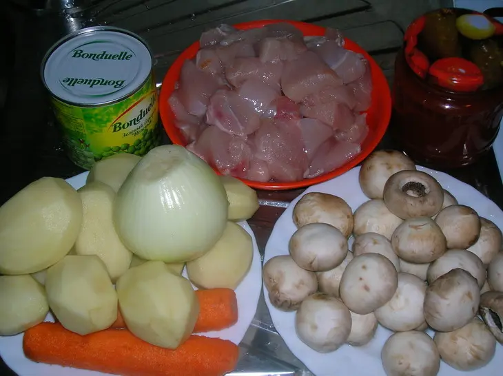 Рагу из индейки по-аризонски: шаг 1