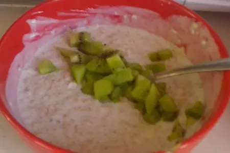 Ну очень диетический геркулес: шаг 4