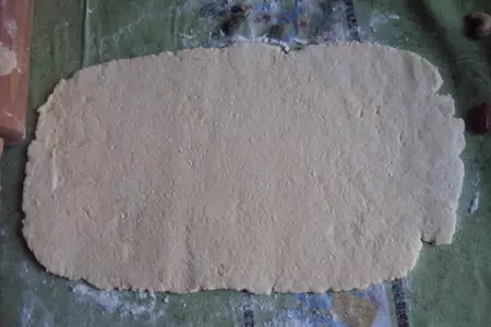 Творожное печенье "готто" с курагой и орехами: шаг 3