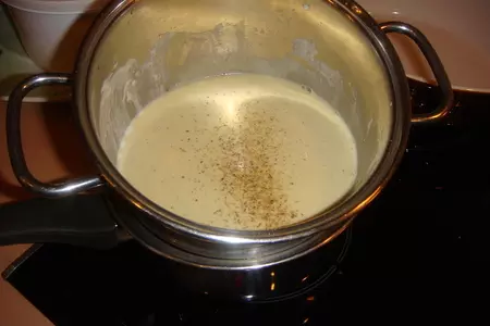 Морской гребешок на рисовой подушке с мисо-соусом: шаг 3