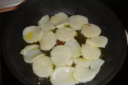 Морской гребешок на рисовой подушке с мисо-соусом: шаг 5