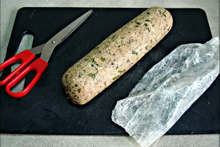 "колбаса" из тунца.: шаг 8