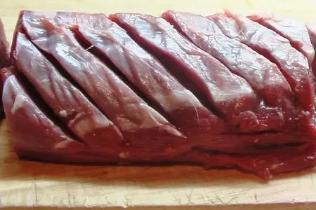Говяжья вырезка с  горчичным маслом: шаг 1